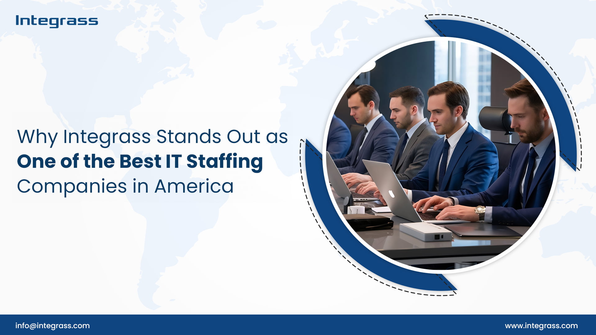 This blog post image describes Why Integrass Stands Out as One of the Best IT Staffing Companies in America